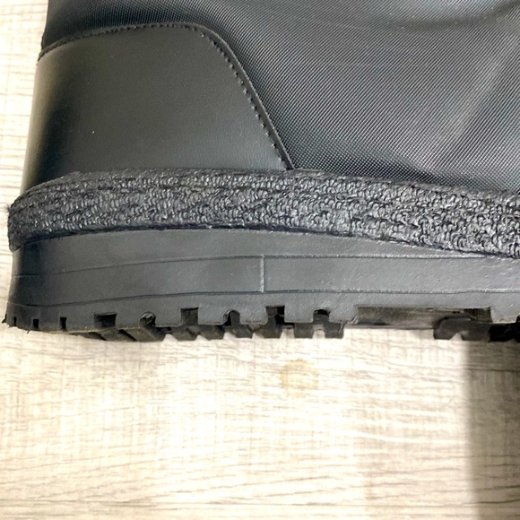 Like New Khombu Boot Mens Size 11 Nylon Traveler Rm1131 Faux Fur Lining Wrap - Picture 8 of 9